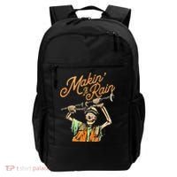 Makin It Rain Skeleton Funny Sarcastic Backpack thumb 0
