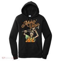 Makin It Rain Skeleton Funny Sarcastic Women's Hoodie thumb 0