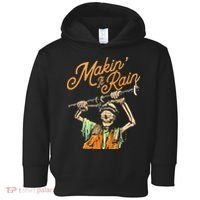 Makin It Rain Skeleton Funny Sarcastic Toddler Hoodie thumb 0