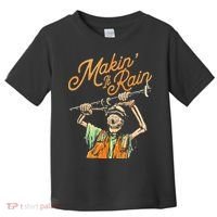 Makin It Rain Skeleton Funny Sarcastic Toddler T-Shirt thumb 0