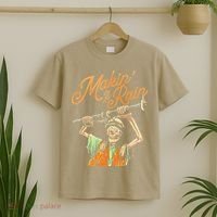 Makin It Rain Skeleton Funny Sarcastic T-Shirt thumb 2