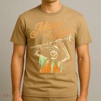 Makin It Rain Skeleton Funny Sarcastic T-Shirt thumb 3