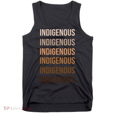 Matisyahu Indigenous Repeated Word Tank Top