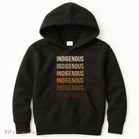 Matisyahu Indigenous Repeated Word Kids Hoodie thumb 0