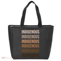 Matisyahu Indigenous Repeated Word Tote Bag thumb 0