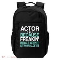 Miracle Worker Actor Job Title Backpack thumb 0