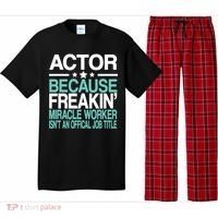 Miracle Worker Actor Job Title Pajama Set thumb 0
