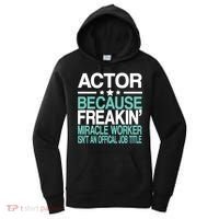 Miracle Worker Actor Job Title Women's Hoodie thumb 0
