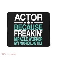 Miracle Worker Actor Job Title Mousepad thumb 0
