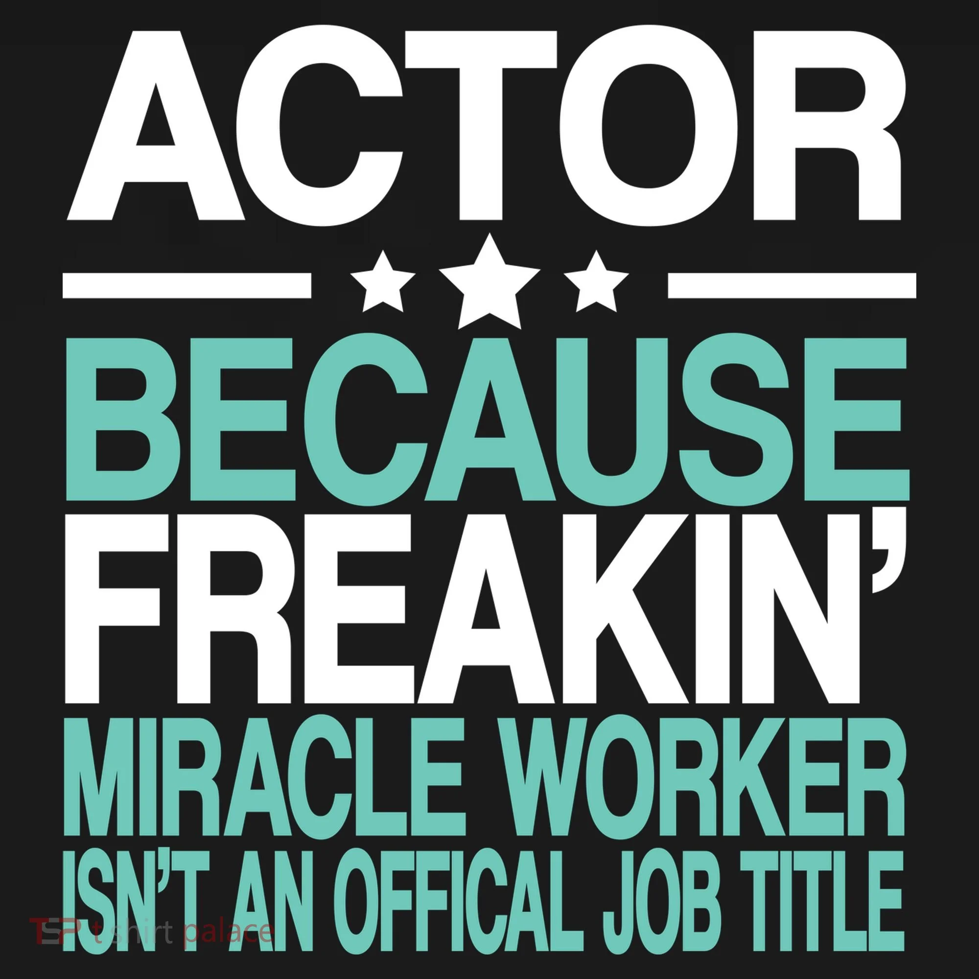 Miracle Worker Actor Job Title Mousepad