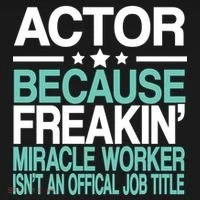 Miracle Worker Actor Job Title Ornament thumb 1