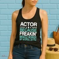 Miracle Worker Actor Job Title Women's Tank Top thumb 2