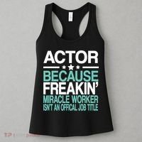 Miracle Worker Actor Job Title Women's Tank Top thumb 3