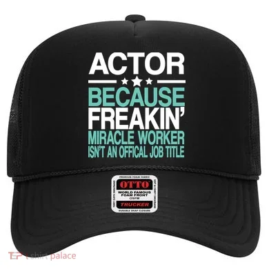 Miracle Worker Actor Job Title Hat