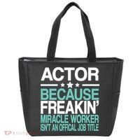 Miracle Worker Actor Job Title Tote Bag thumb 0