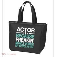 Miracle Worker Actor Job Title Tote Bag thumb 3