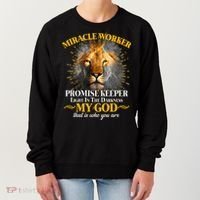 Miracle Worker Promise Keeper Lion Women's Sweatshirt thumb 0