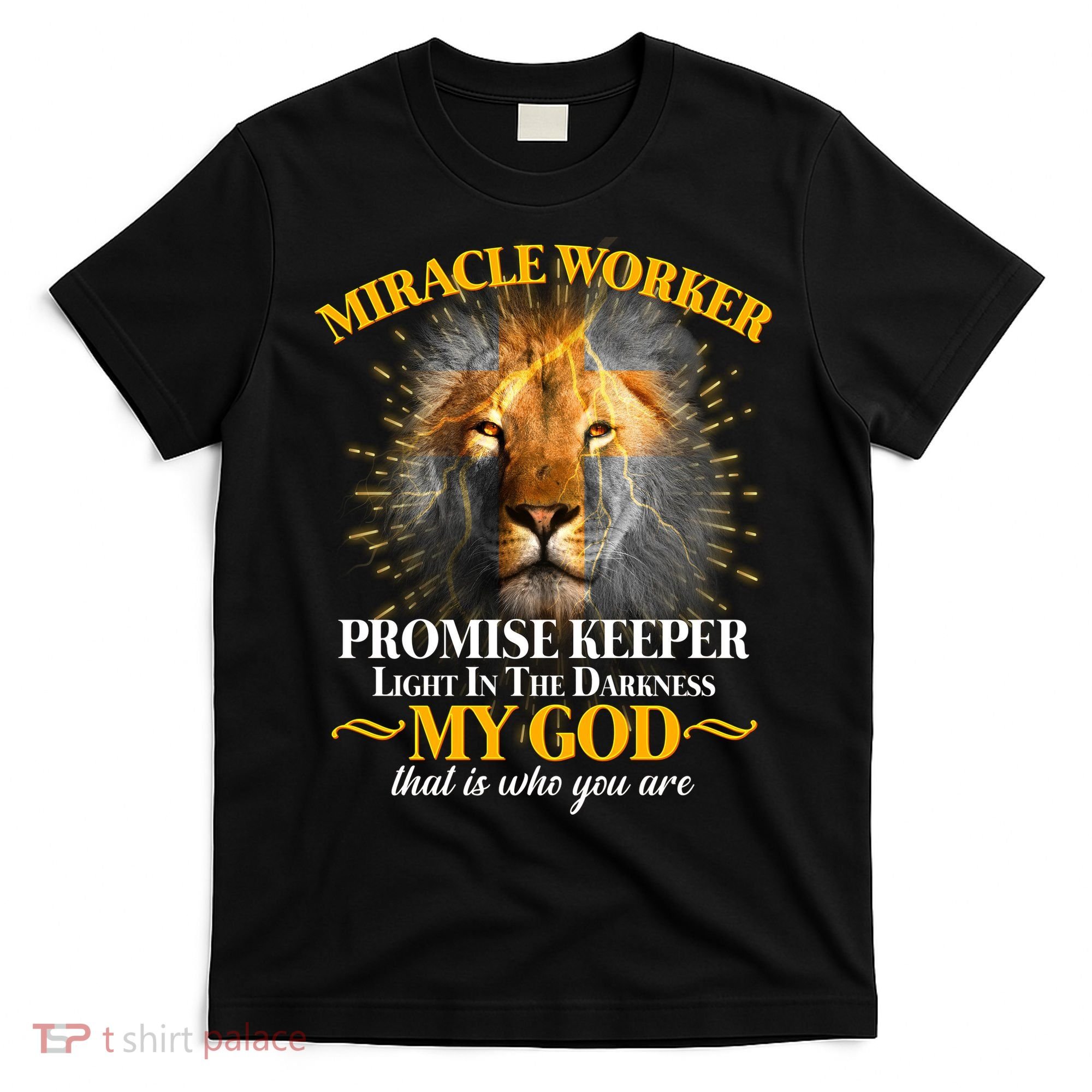 Miracle Worker Promise Keeper Lion T-Shirt
