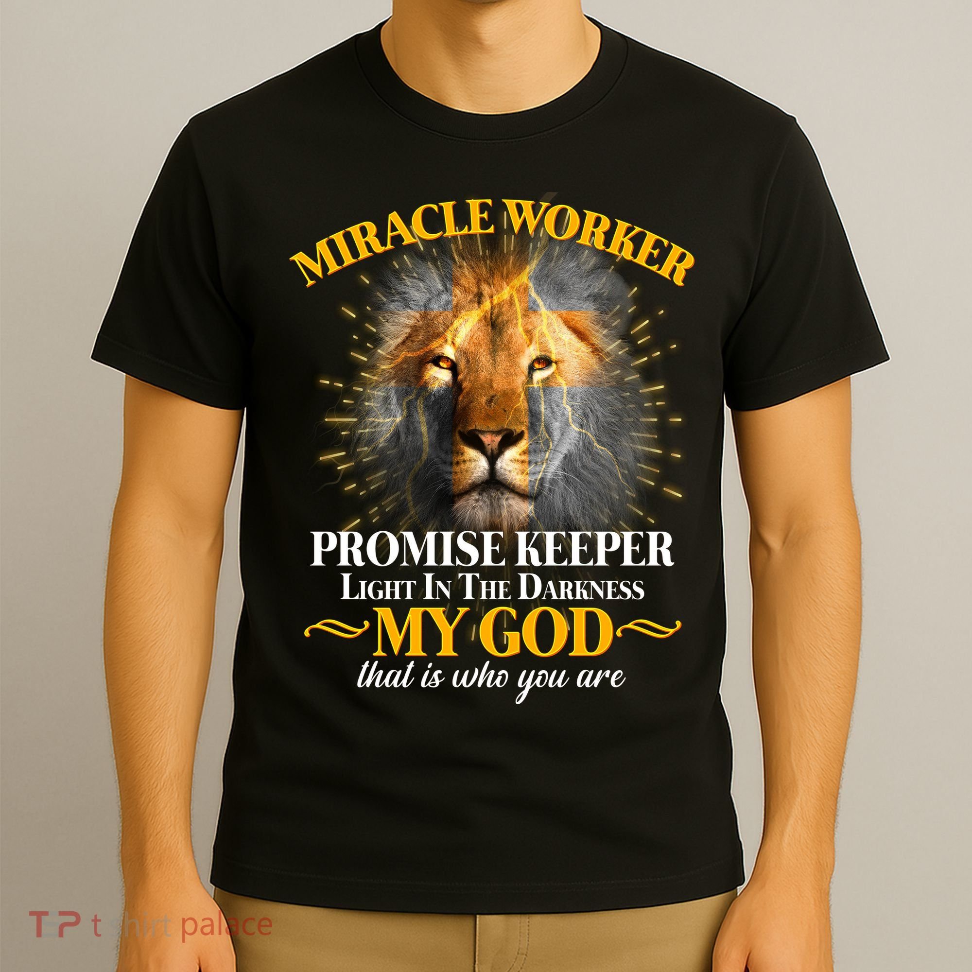 Miracle Worker Promise Keeper Lion T-Shirt