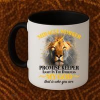 Miracle Worker Promise Keeper Lion Coffee Mug thumb 2
