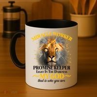 Miracle Worker Promise Keeper Lion Coffee Mug thumb 4