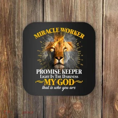 Miracle Worker Promise Keeper Lion Coaster