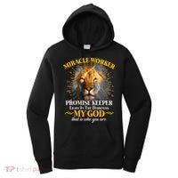 Miracle Worker Promise Keeper Lion Women's Hoodie thumb 0