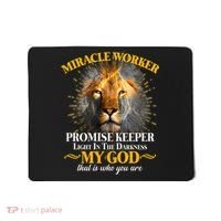 Miracle Worker Promise Keeper Lion Mousepad thumb 0