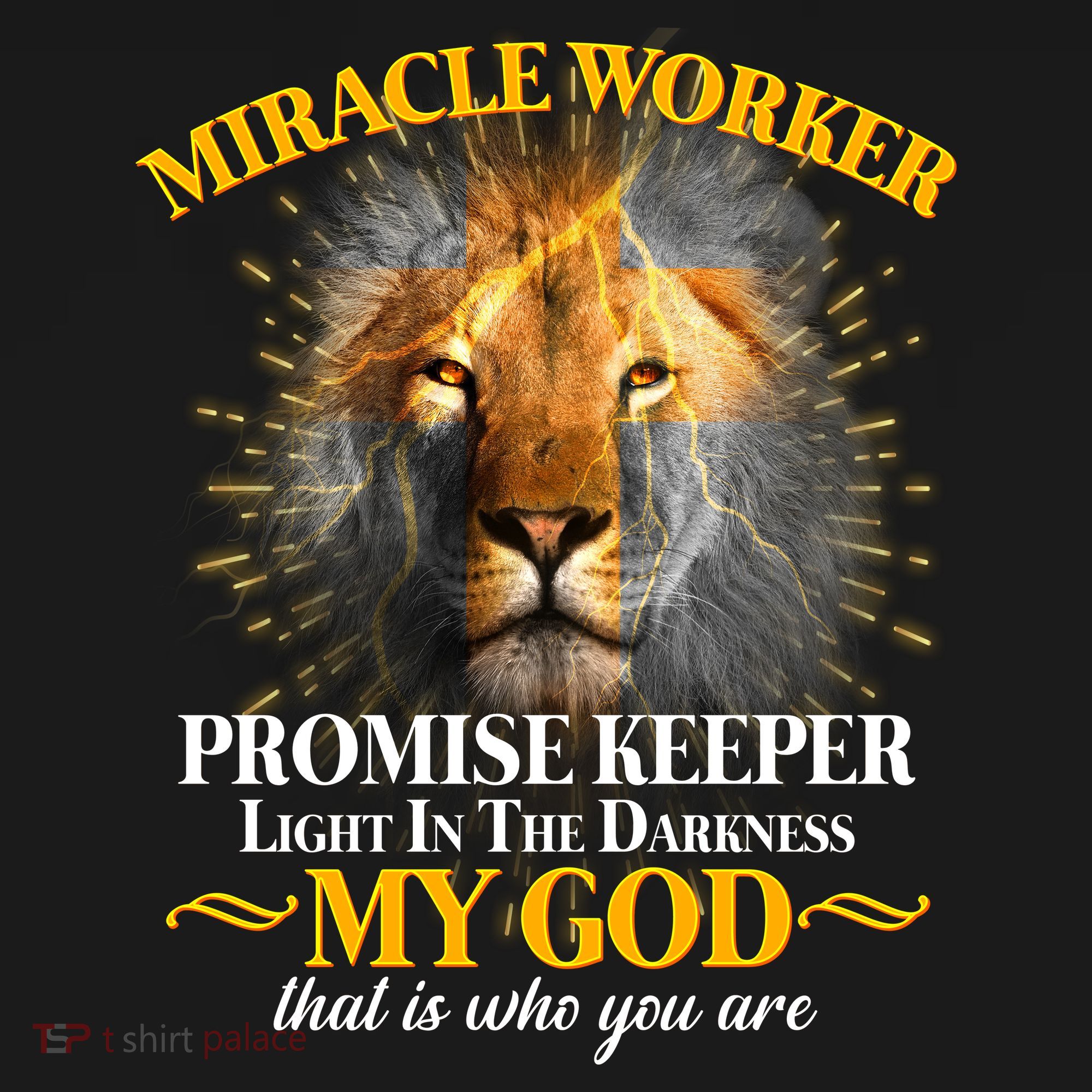 Miracle Worker Promise Keeper Lion Mousepad