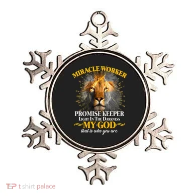 Miracle Worker Promise Keeper Lion Ornament