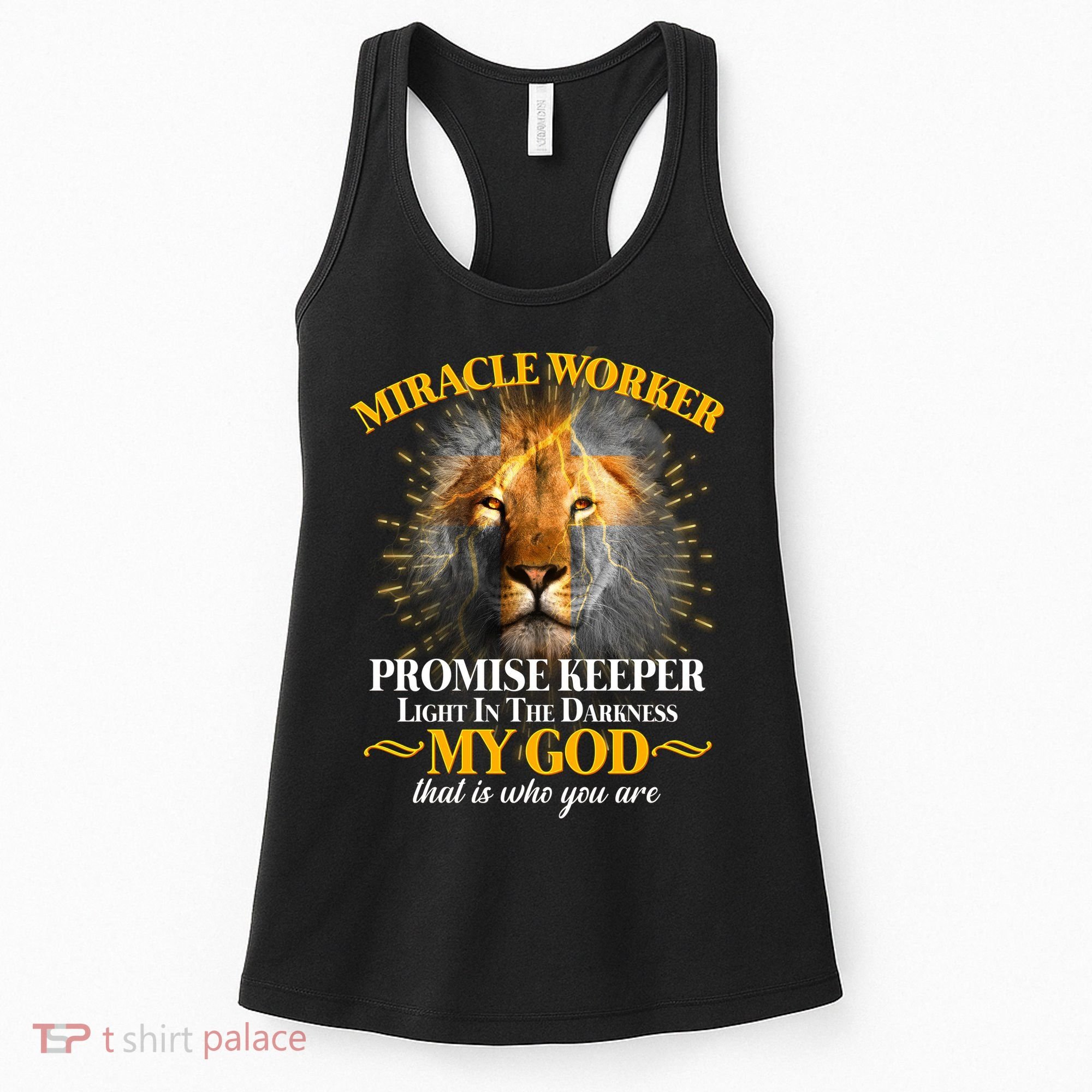 Miracle Worker Promise Keeper Lion Women's Tank Top