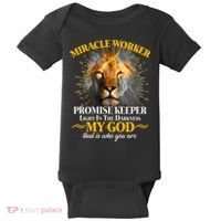 Miracle Worker Promise Keeper Lion Baby Bodysuit thumb 0