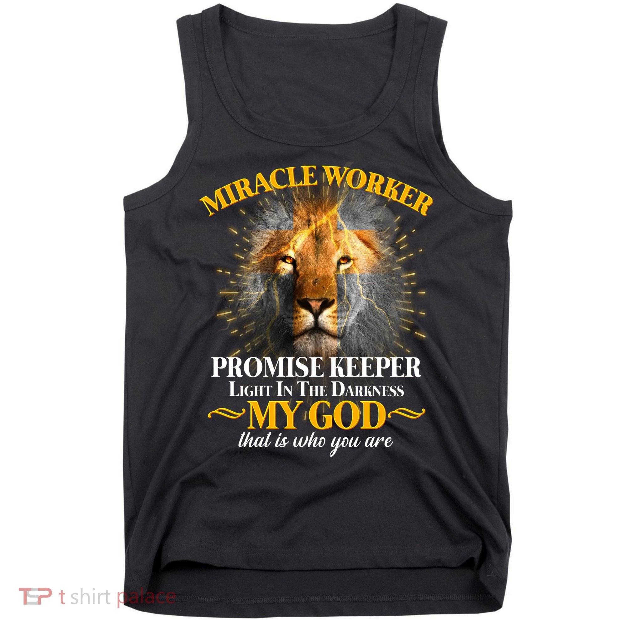 Miracle Worker Promise Keeper Lion Tank Top