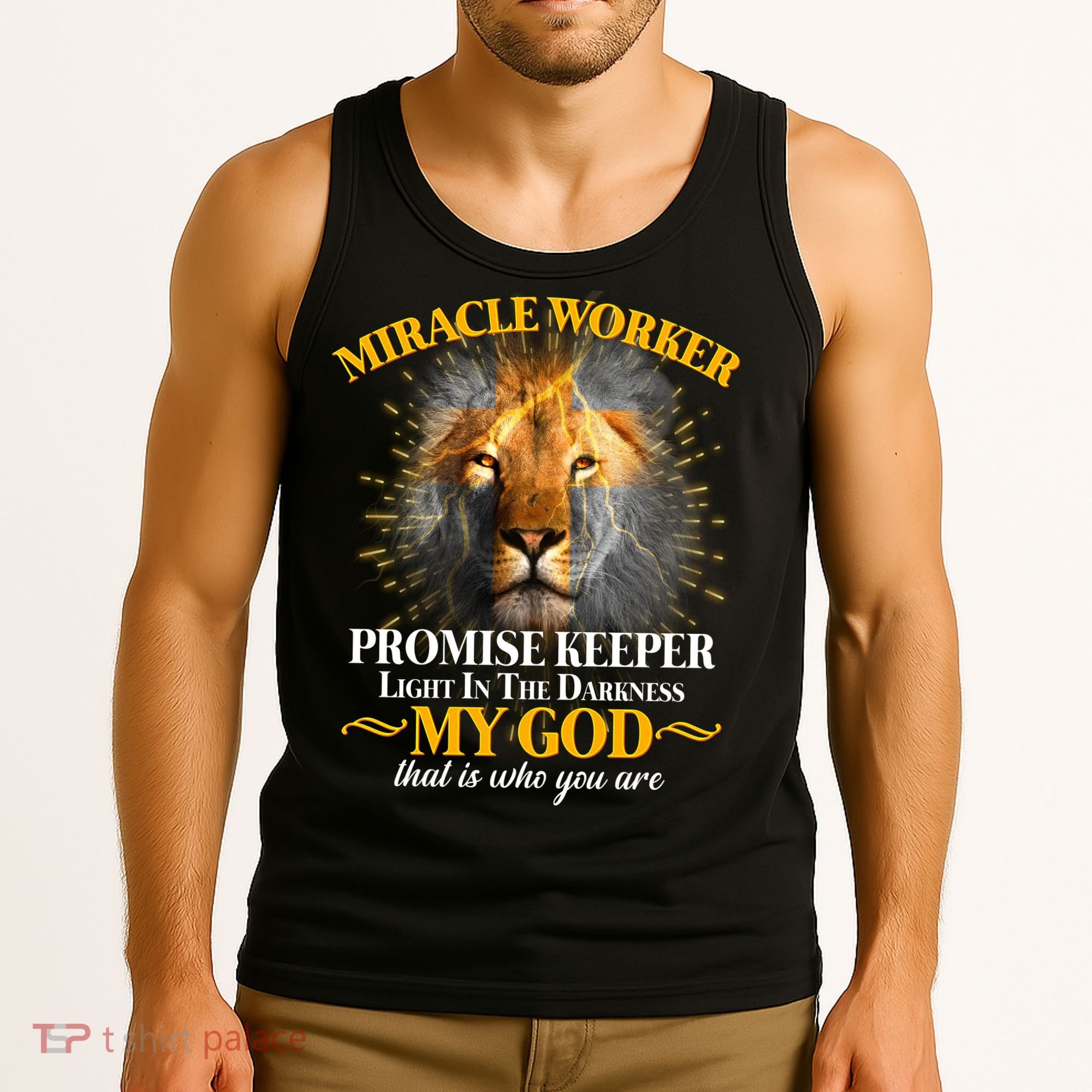 Miracle Worker Promise Keeper Lion Tank Top