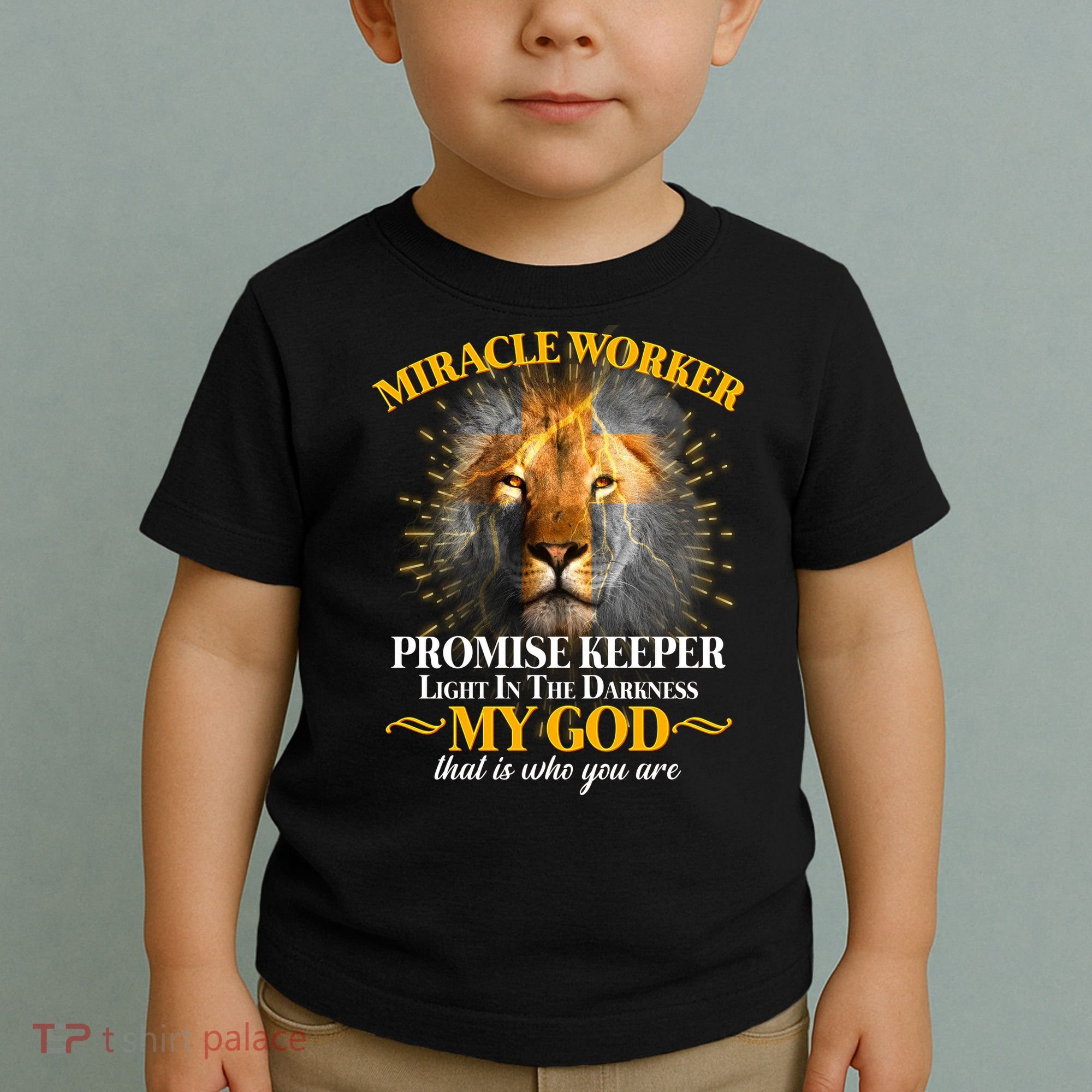 Miracle Worker Promise Keeper Lion Toddler T-Shirt