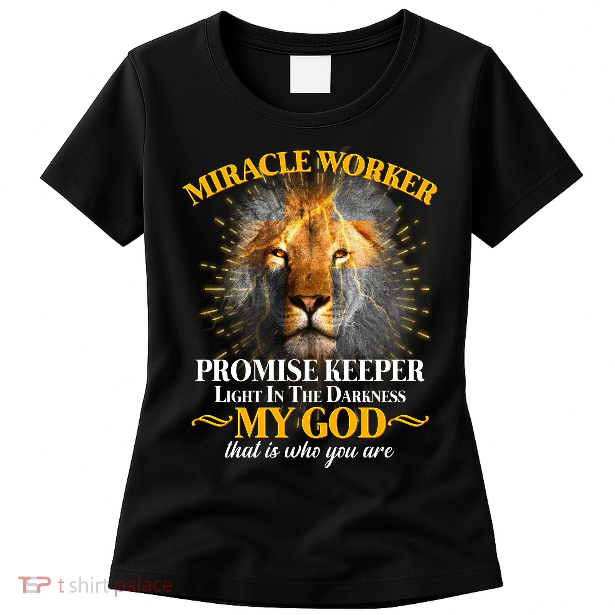Miracle Worker Promise Keeper Lion Women's T-Shirt