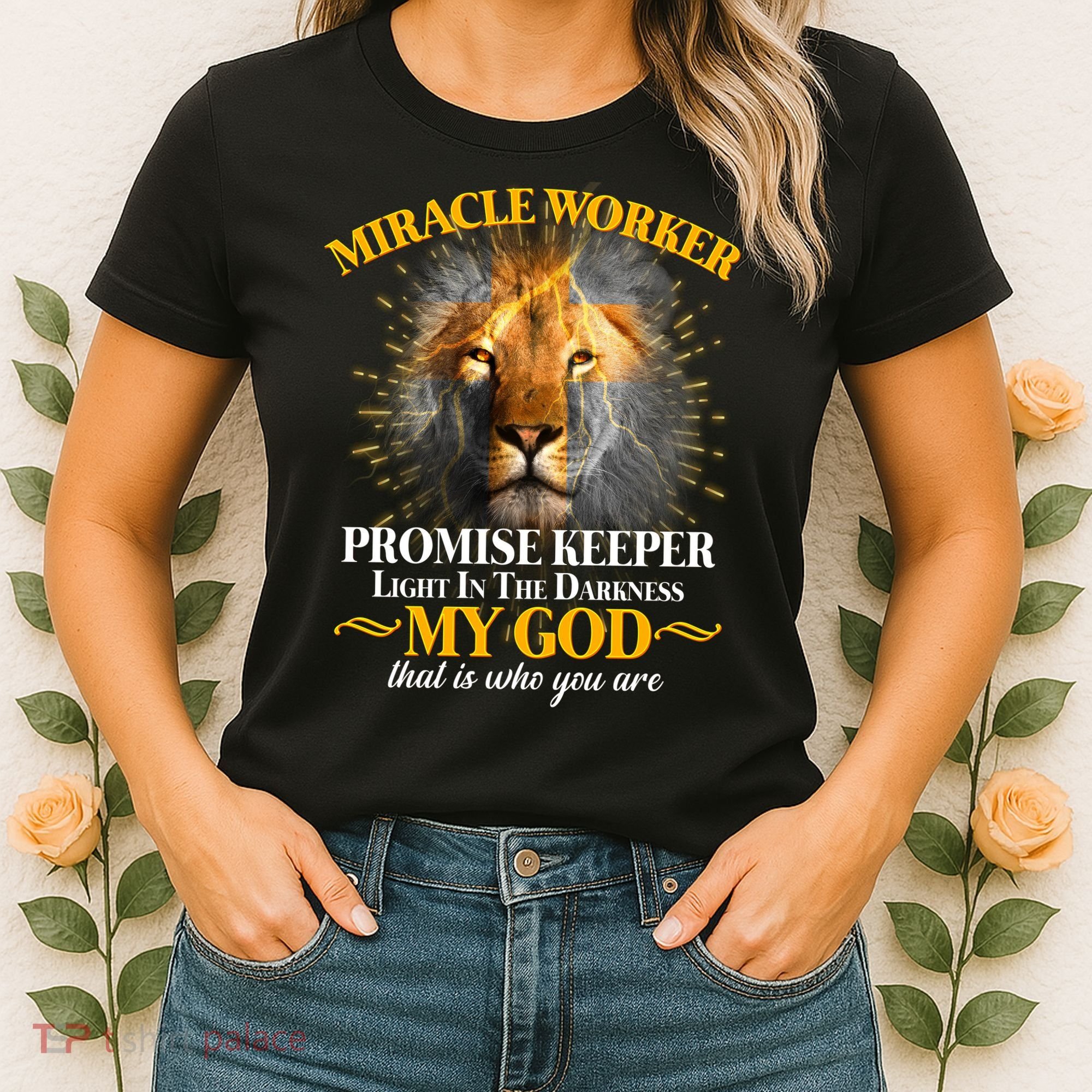 Miracle Worker Promise Keeper Lion Women's T-Shirt