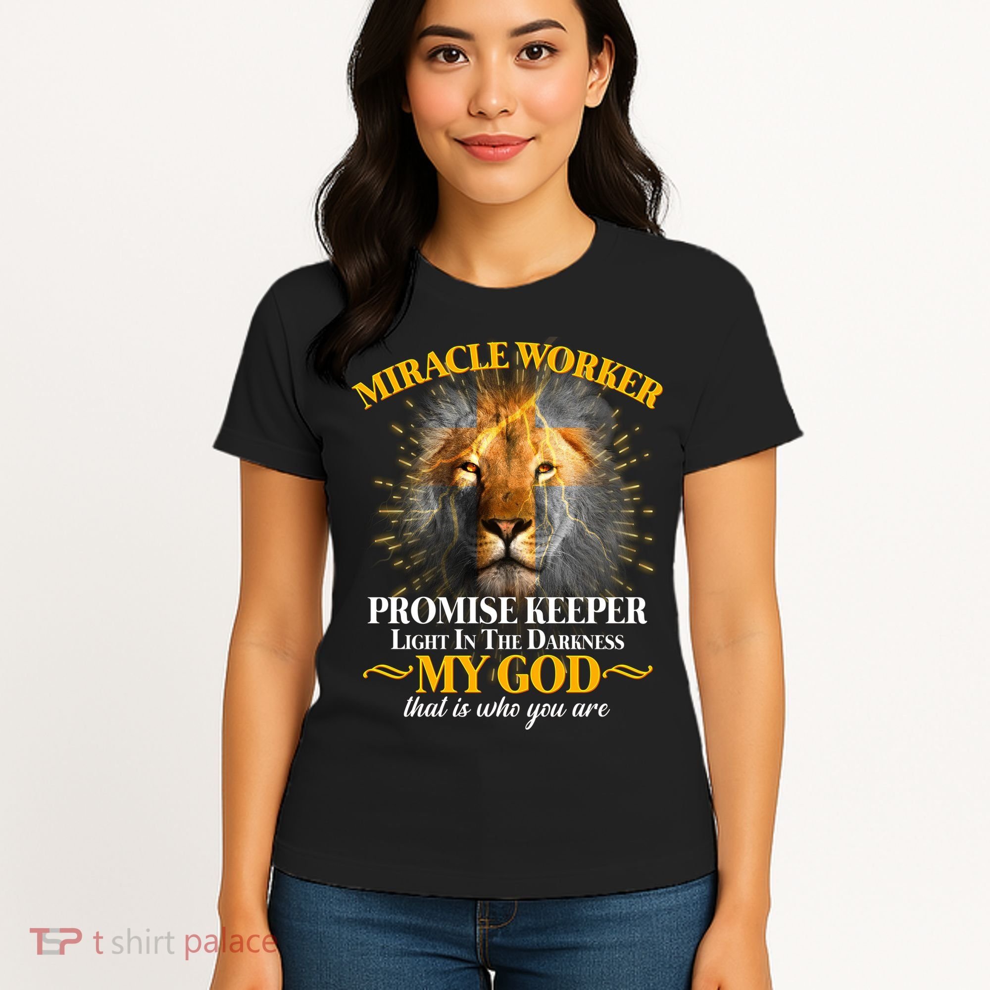 Miracle Worker Promise Keeper Lion Women's T-Shirt