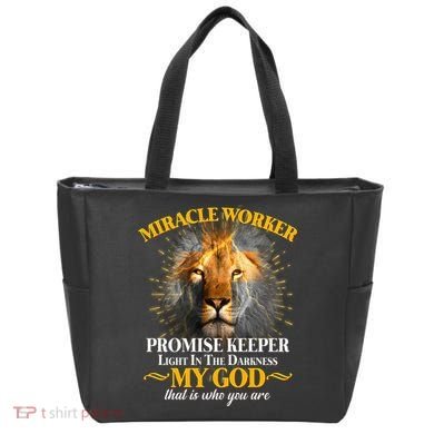 Miracle Worker Promise Keeper Lion Tote Bag