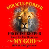 Miracle Worker Promise Keeper Lion Santa Hat thumb 1