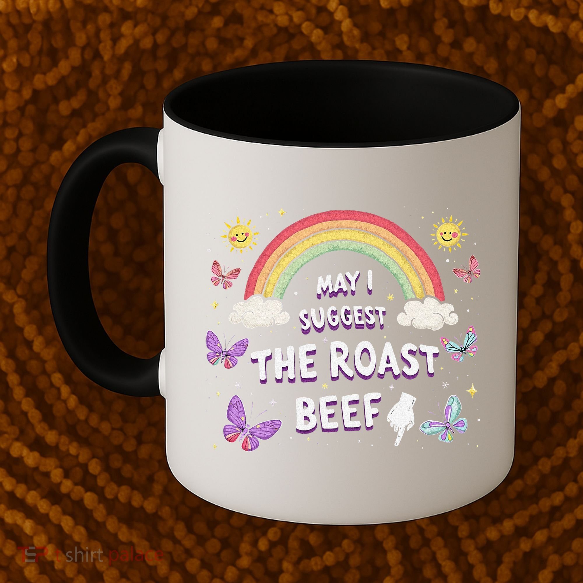 May I Suggest The Roast Beef Funny Inappropriate Adult Humor Coffee Mug