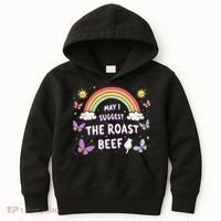 May I Suggest The Roast Beef Funny Inappropriate Adult Humor Kids Hoodie thumb 0