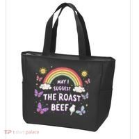 May I Suggest The Roast Beef Funny Inappropriate Adult Humor Tote Bag thumb 3