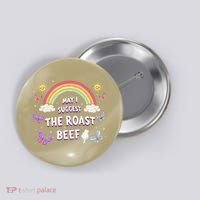 May I Suggest The Roast Beef Funny Inappropriate Adult Humor Button thumb 0