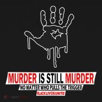 Murder Is Still Murder No Matter Who Pulls The Trigger Ornament thumb 1
