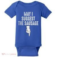 May I Suggest The Sausage Baby Bodysuit thumb 0
