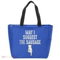 May I Suggest The Sausage Tote Bag thumb 0