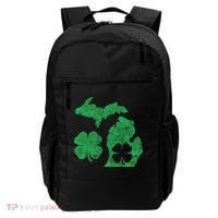 Michigan Irish Shamrock St Patricks Day Saint Paddys Backpack thumb 0
