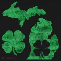Michigan Irish Shamrock St Patricks Day Saint Paddys Baby Bodysuit thumb 2