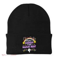 May I Suggest The Roast Beef Funny Embarrassing Beanie thumb 0